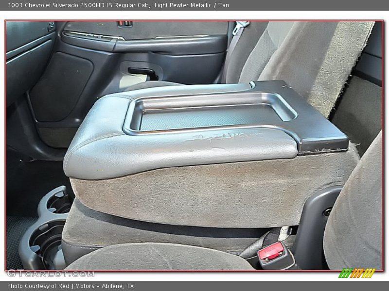 Light Pewter Metallic / Tan 2003 Chevrolet Silverado 2500HD LS Regular Cab