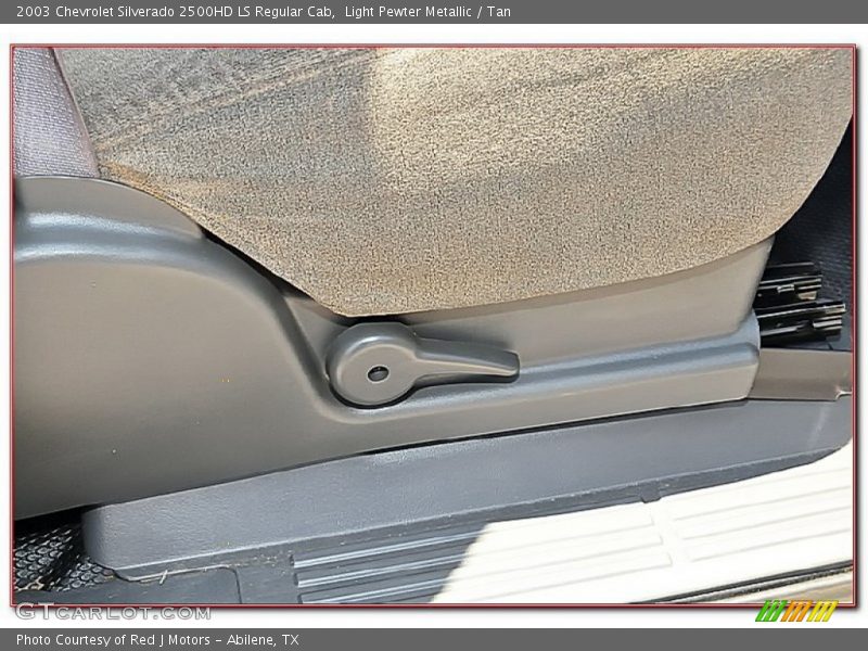 Light Pewter Metallic / Tan 2003 Chevrolet Silverado 2500HD LS Regular Cab