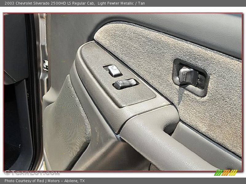 Light Pewter Metallic / Tan 2003 Chevrolet Silverado 2500HD LS Regular Cab