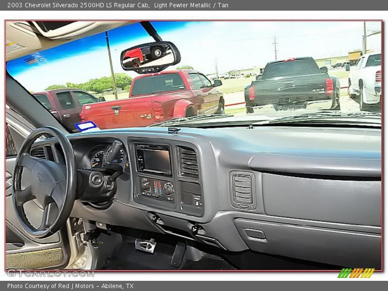 Light Pewter Metallic / Tan 2003 Chevrolet Silverado 2500HD LS Regular Cab