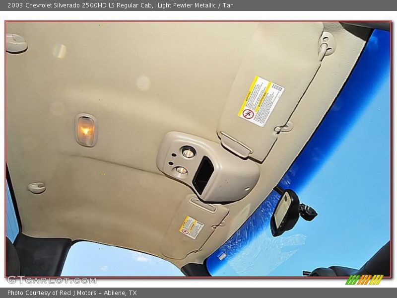 Light Pewter Metallic / Tan 2003 Chevrolet Silverado 2500HD LS Regular Cab