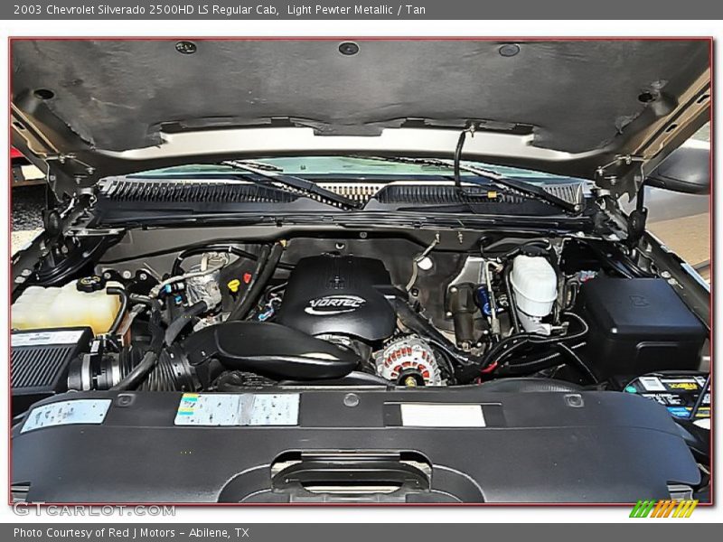  2003 Silverado 2500HD LS Regular Cab Engine - 6.0 Liter OHV 16-Valve Vortec V8