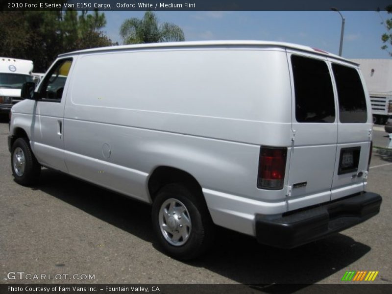 Oxford White / Medium Flint 2010 Ford E Series Van E150 Cargo