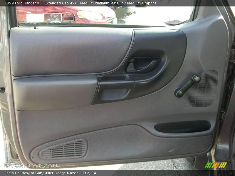 Medium Platinum Metallic / Medium Graphite 1999 Ford Ranger XLT Extended Cab 4x4