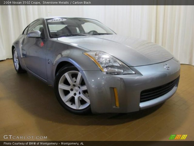 Silverstone Metallic / Carbon Black 2004 Nissan 350Z Coupe