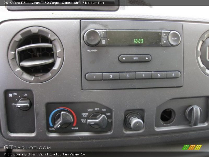 Oxford White / Medium Flint 2010 Ford E Series Van E150 Cargo