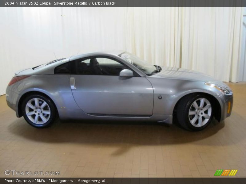 Silverstone Metallic / Carbon Black 2004 Nissan 350Z Coupe