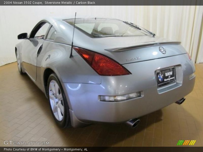 Silverstone Metallic / Carbon Black 2004 Nissan 350Z Coupe