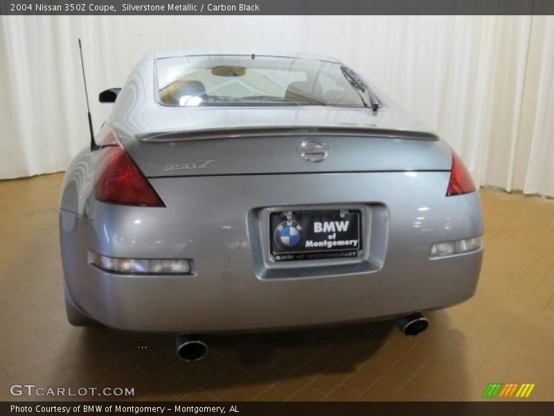 Silverstone Metallic / Carbon Black 2004 Nissan 350Z Coupe