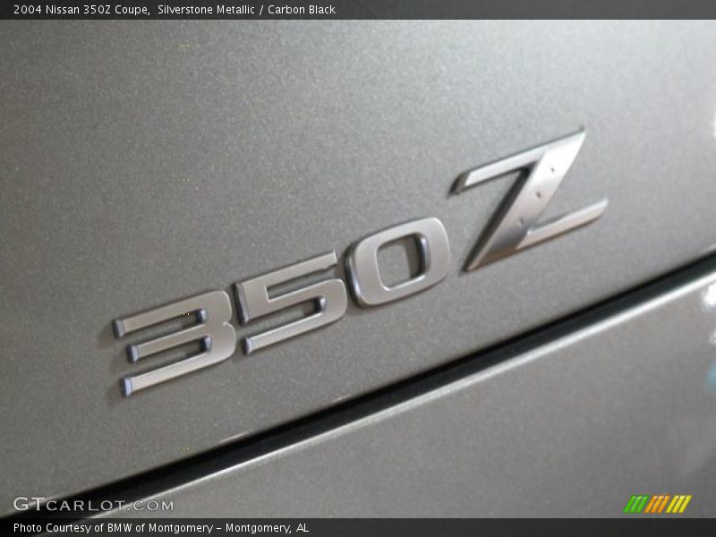 Silverstone Metallic / Carbon Black 2004 Nissan 350Z Coupe