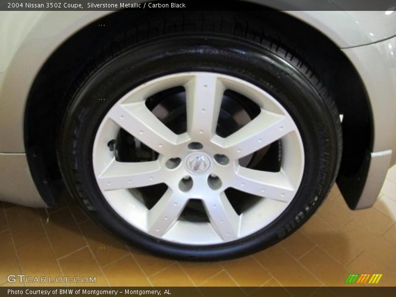 Silverstone Metallic / Carbon Black 2004 Nissan 350Z Coupe