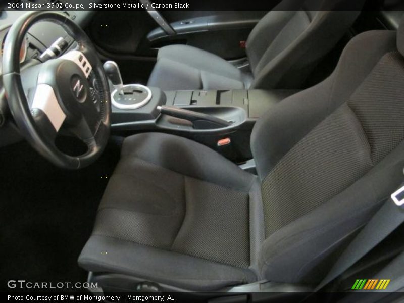 Silverstone Metallic / Carbon Black 2004 Nissan 350Z Coupe