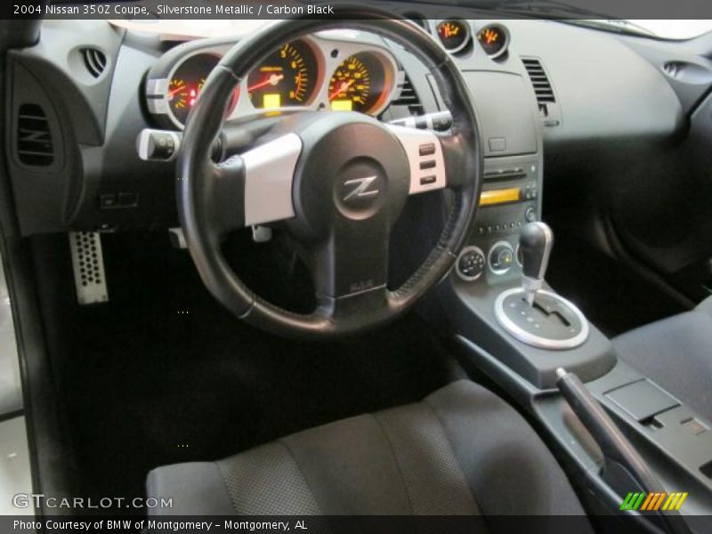 Silverstone Metallic / Carbon Black 2004 Nissan 350Z Coupe