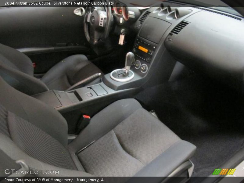 Silverstone Metallic / Carbon Black 2004 Nissan 350Z Coupe