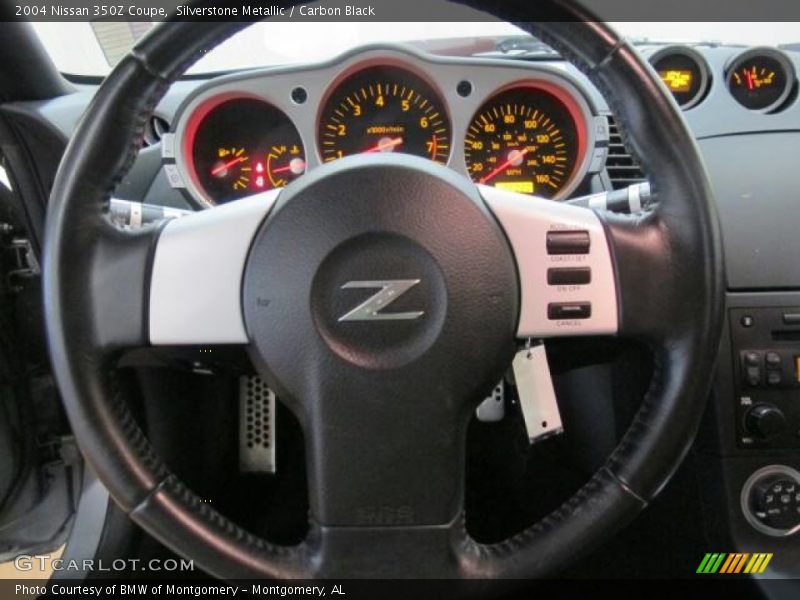 Silverstone Metallic / Carbon Black 2004 Nissan 350Z Coupe