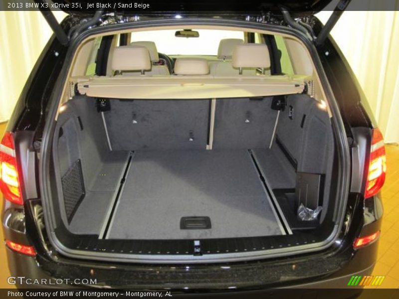 Jet Black / Sand Beige 2013 BMW X3 xDrive 35i