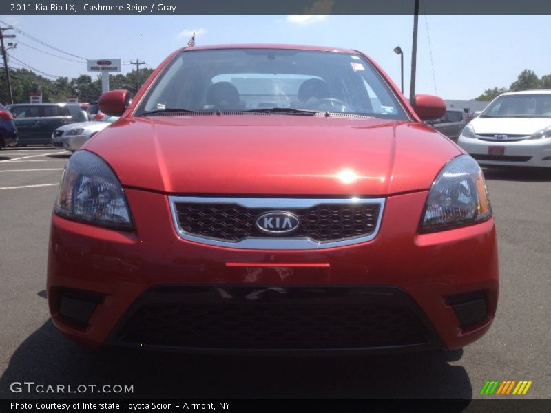 Cashmere Beige / Gray 2011 Kia Rio LX