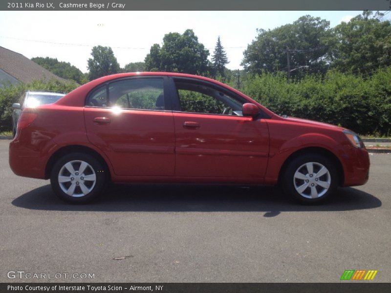 Cashmere Beige / Gray 2011 Kia Rio LX