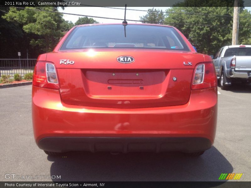 Cashmere Beige / Gray 2011 Kia Rio LX