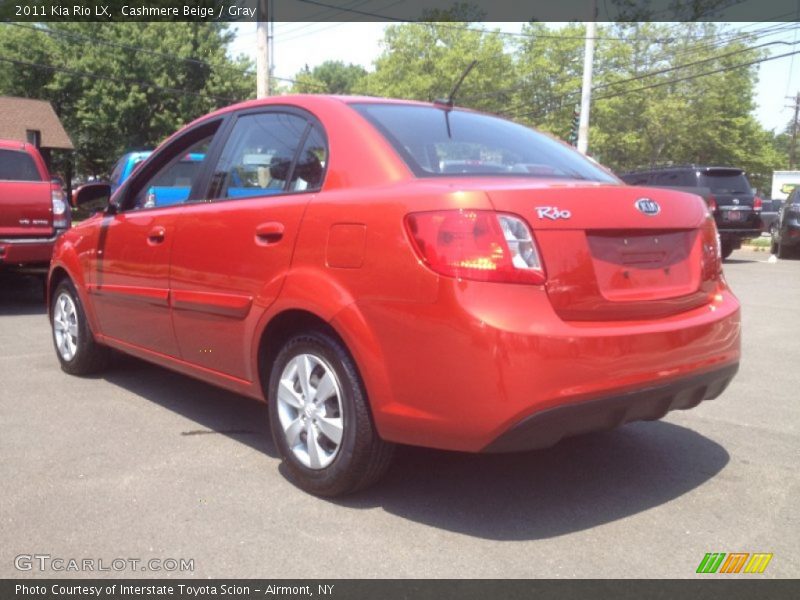 Cashmere Beige / Gray 2011 Kia Rio LX