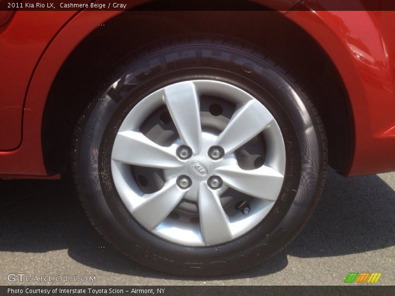 Cashmere Beige / Gray 2011 Kia Rio LX