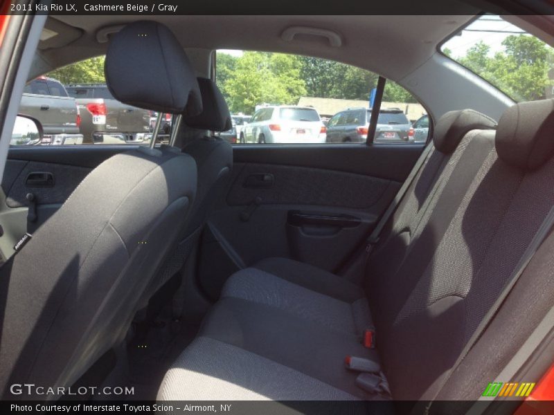Cashmere Beige / Gray 2011 Kia Rio LX