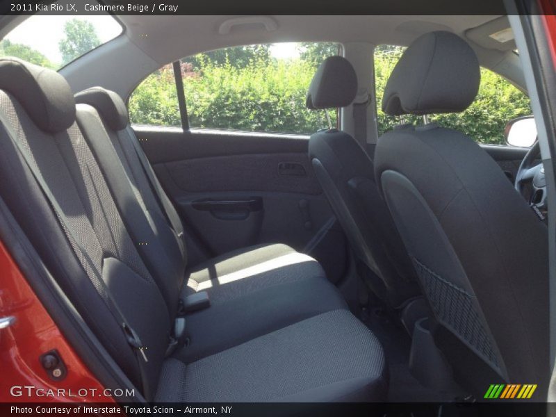 Cashmere Beige / Gray 2011 Kia Rio LX