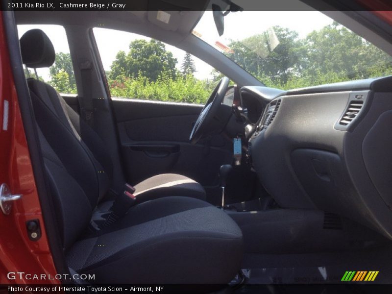 Cashmere Beige / Gray 2011 Kia Rio LX
