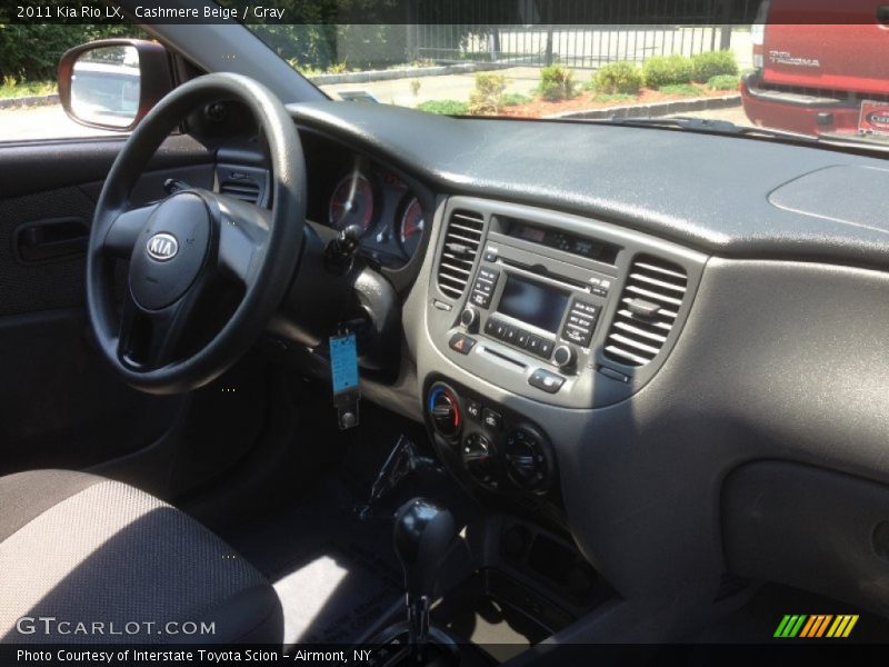 Cashmere Beige / Gray 2011 Kia Rio LX