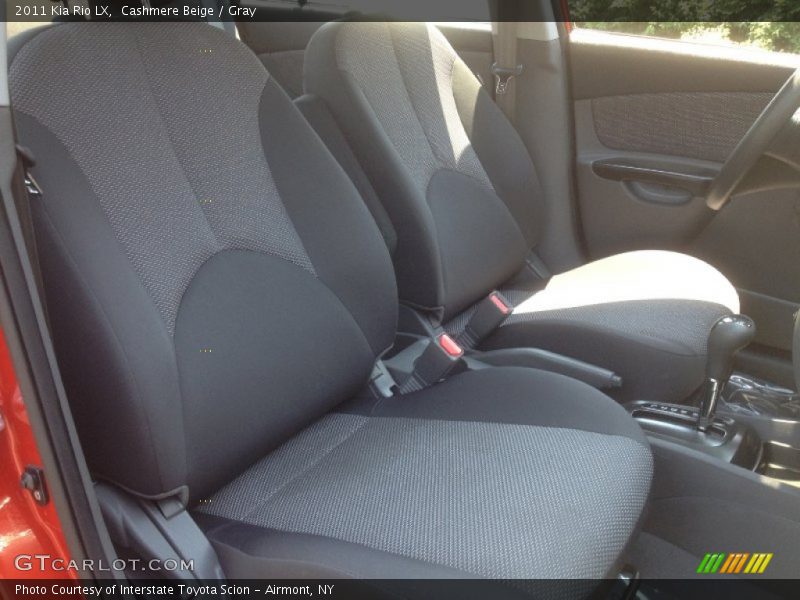 Cashmere Beige / Gray 2011 Kia Rio LX