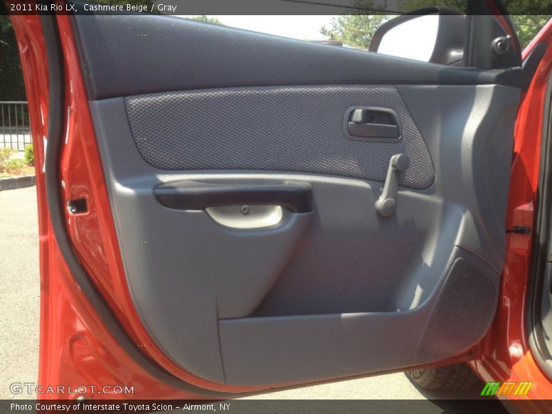 Cashmere Beige / Gray 2011 Kia Rio LX