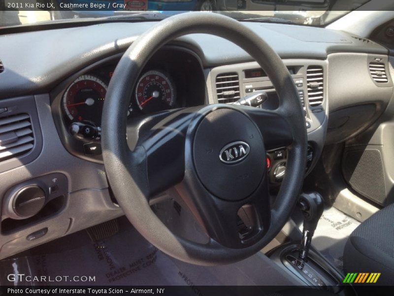 Cashmere Beige / Gray 2011 Kia Rio LX