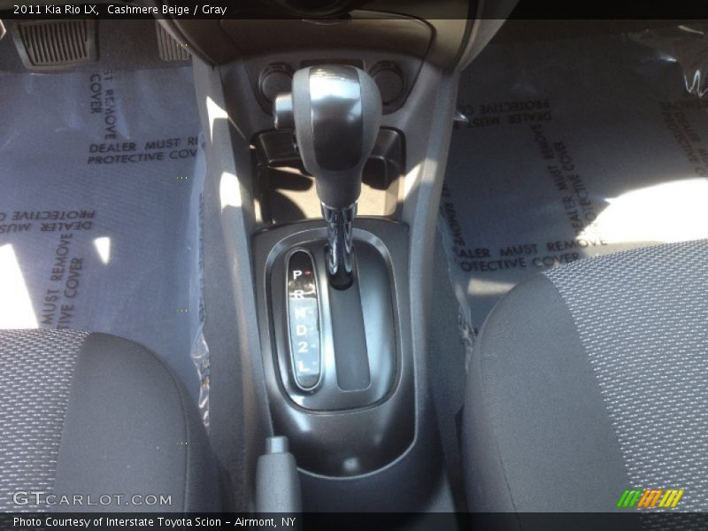 Cashmere Beige / Gray 2011 Kia Rio LX