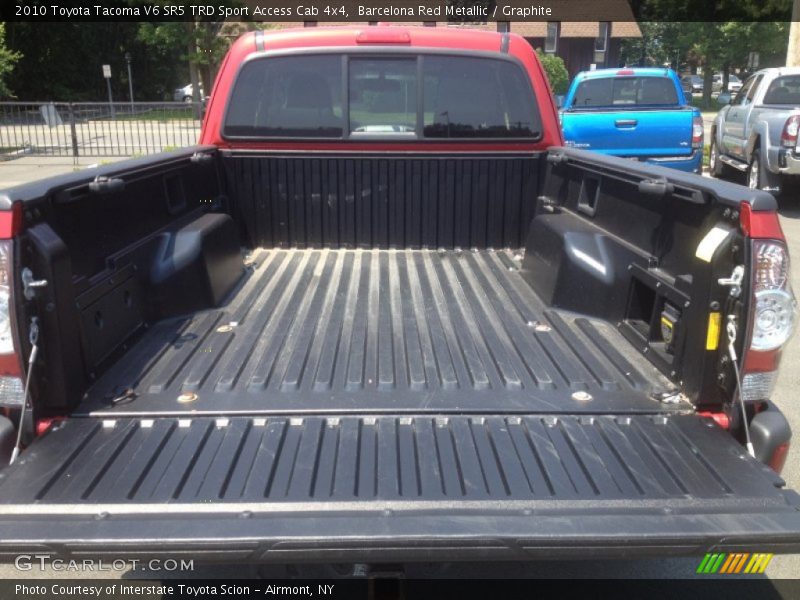 Barcelona Red Metallic / Graphite 2010 Toyota Tacoma V6 SR5 TRD Sport Access Cab 4x4