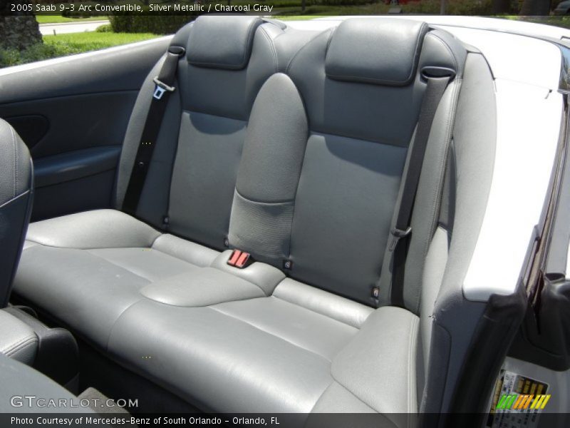 Rear Seat of 2005 9-3 Arc Convertible