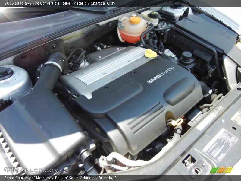  2005 9-3 Arc Convertible Engine - 2.0 Liter Turbocharged DOHC 16V 4 Cylinder