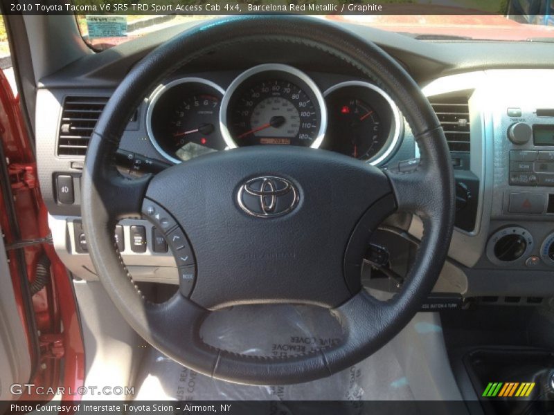 Barcelona Red Metallic / Graphite 2010 Toyota Tacoma V6 SR5 TRD Sport Access Cab 4x4