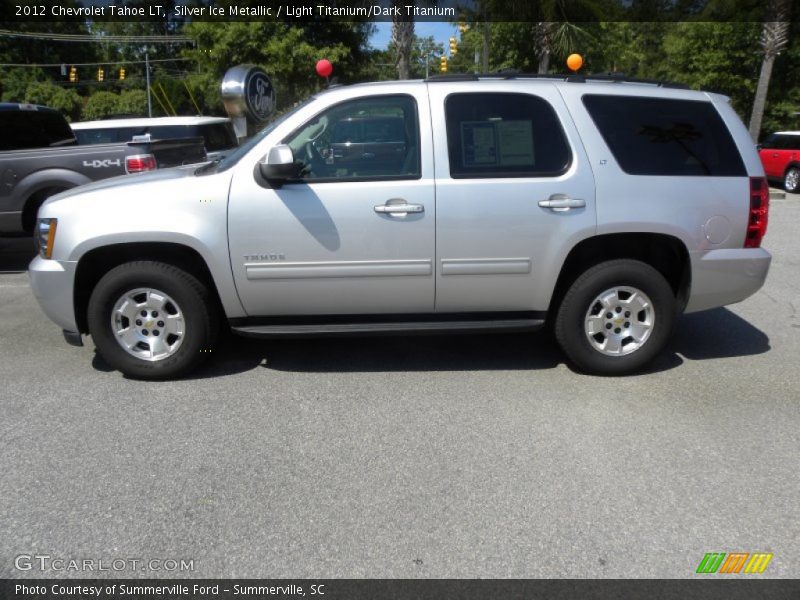 Silver Ice Metallic / Light Titanium/Dark Titanium 2012 Chevrolet Tahoe LT