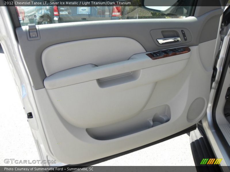 Silver Ice Metallic / Light Titanium/Dark Titanium 2012 Chevrolet Tahoe LT
