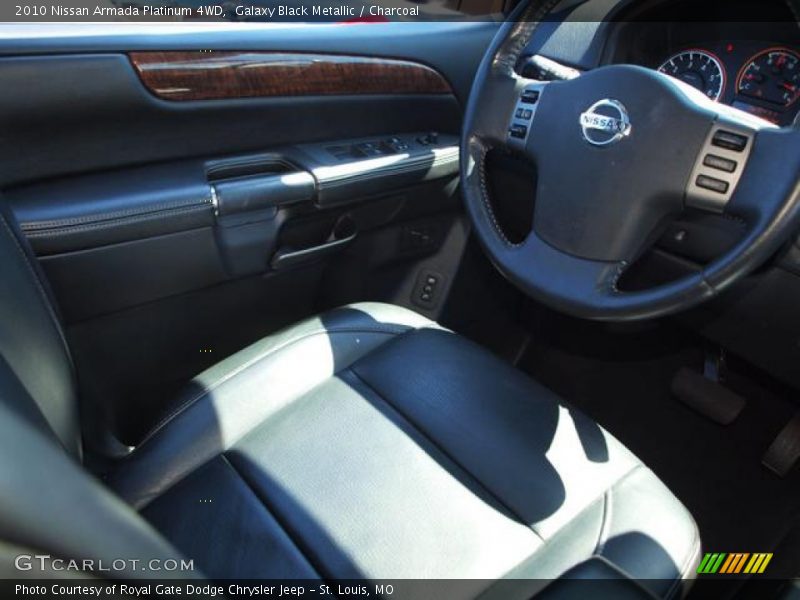 Galaxy Black Metallic / Charcoal 2010 Nissan Armada Platinum 4WD