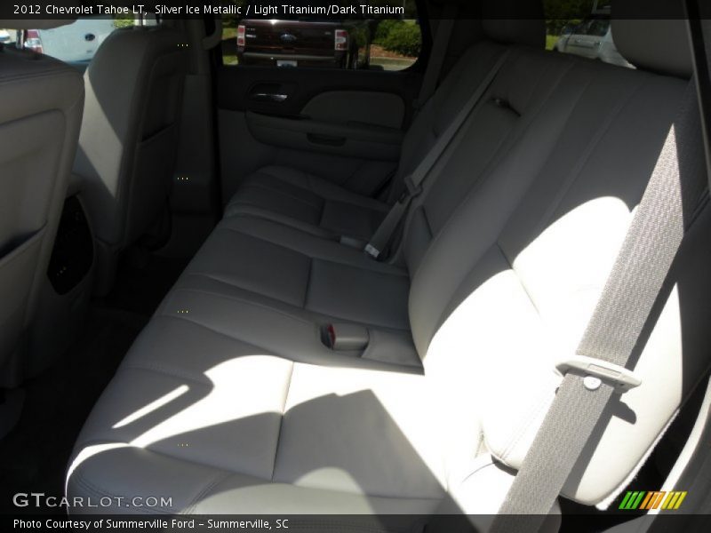 Silver Ice Metallic / Light Titanium/Dark Titanium 2012 Chevrolet Tahoe LT