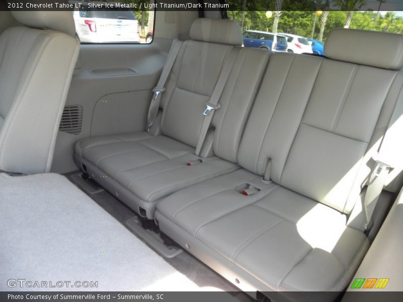 Silver Ice Metallic / Light Titanium/Dark Titanium 2012 Chevrolet Tahoe LT