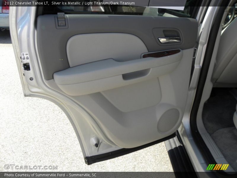 Silver Ice Metallic / Light Titanium/Dark Titanium 2012 Chevrolet Tahoe LT