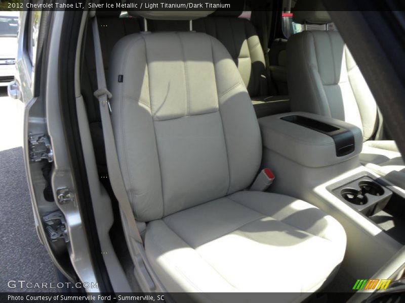 Silver Ice Metallic / Light Titanium/Dark Titanium 2012 Chevrolet Tahoe LT