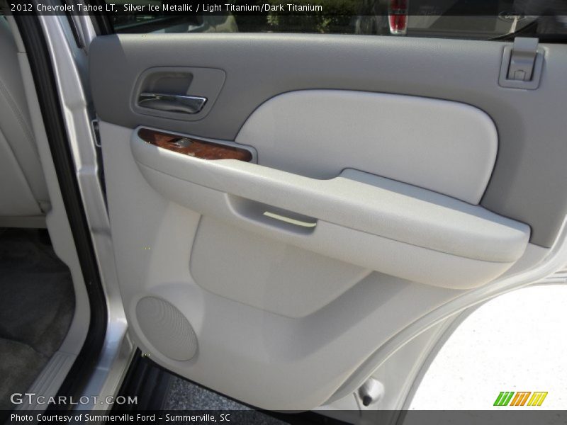 Silver Ice Metallic / Light Titanium/Dark Titanium 2012 Chevrolet Tahoe LT