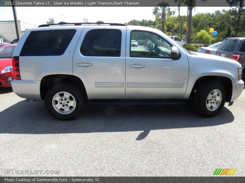Silver Ice Metallic / Light Titanium/Dark Titanium 2012 Chevrolet Tahoe LT