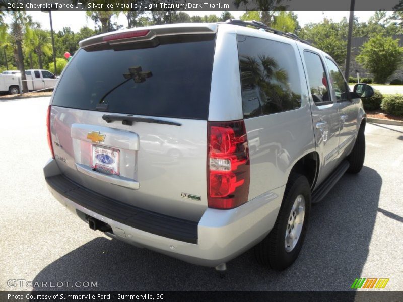 Silver Ice Metallic / Light Titanium/Dark Titanium 2012 Chevrolet Tahoe LT