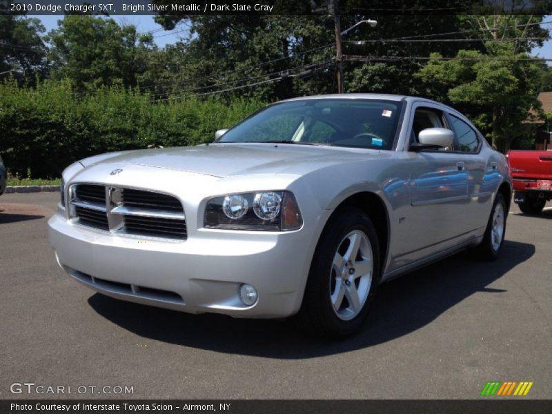 Bright Silver Metallic / Dark Slate Gray 2010 Dodge Charger SXT