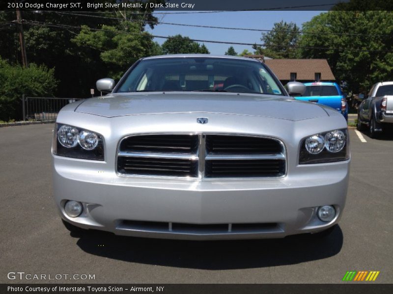 Bright Silver Metallic / Dark Slate Gray 2010 Dodge Charger SXT