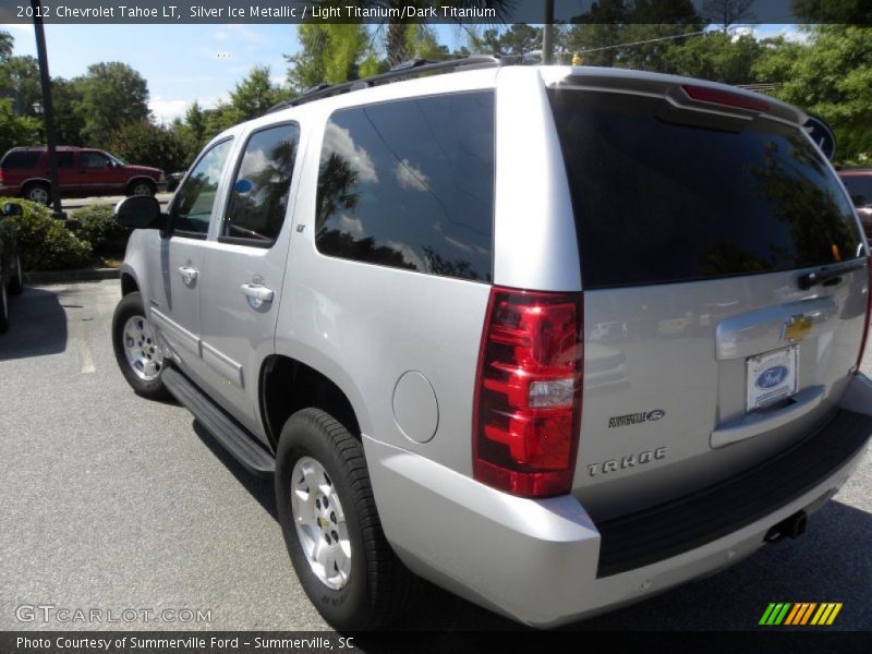 Silver Ice Metallic / Light Titanium/Dark Titanium 2012 Chevrolet Tahoe LT